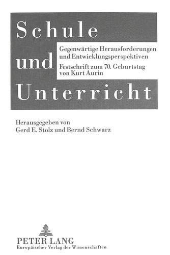 Cover for Schule und Unterricht