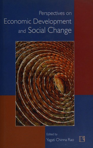 Cover for Perspectives on economic development and social change