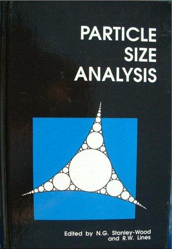 Cover for PARTICLE SIZE ANALYSIS (Special Publications)