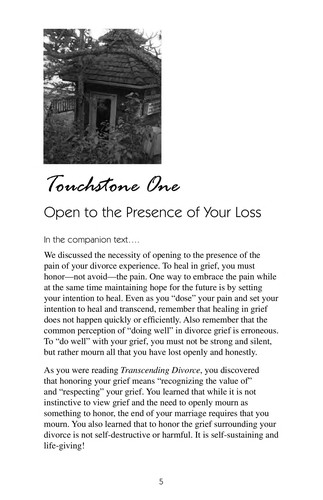 Cover for Transcending divorce journal
