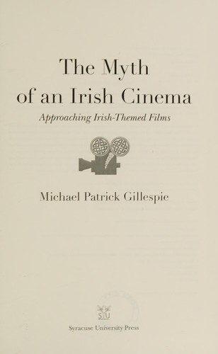 Cover for The myth of an Irish cinema