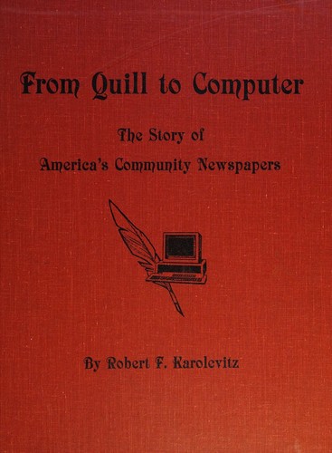 Cover for From quill to computer