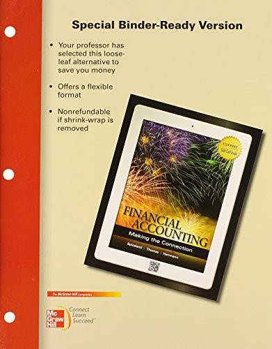 Cover for Loose-Leaf version Financial Accounting