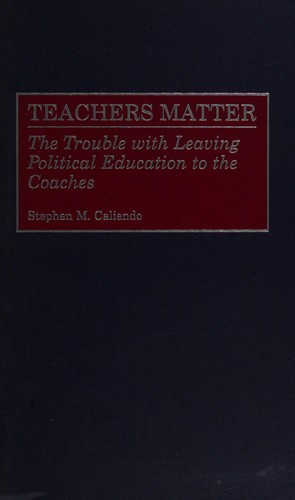 Cover for Teachers matter