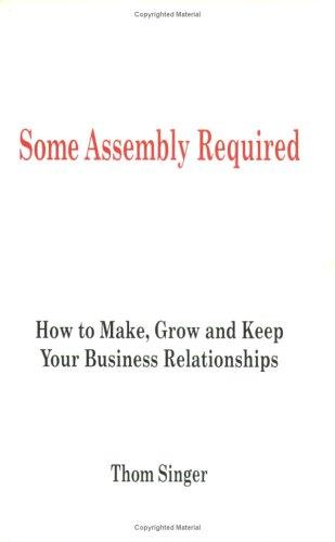 Cover for Some Assembly Required