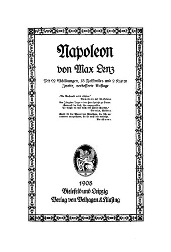 Cover for Napoleon
