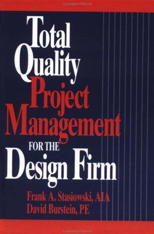 Cover for Total quality project management for the design firm