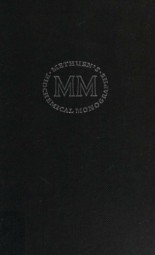 Cover for The metabolism of sulphur compounds