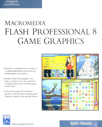 Cover for Macromedia Flash Professional 8 game graphics