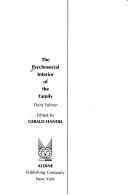 Cover for The Psychosocial interior of the family