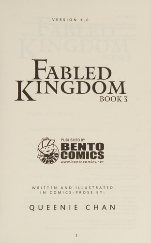 Cover for Fabled Kingdom [Book 3] (Volume 3)