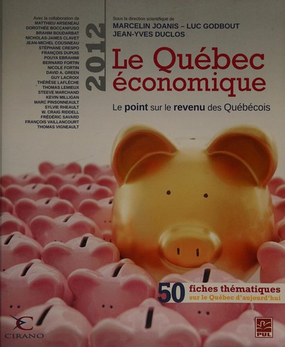 Cover for Le Québec économique 2012