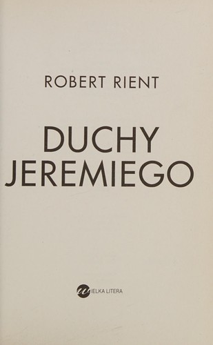 Cover for Duchy Jeremiego