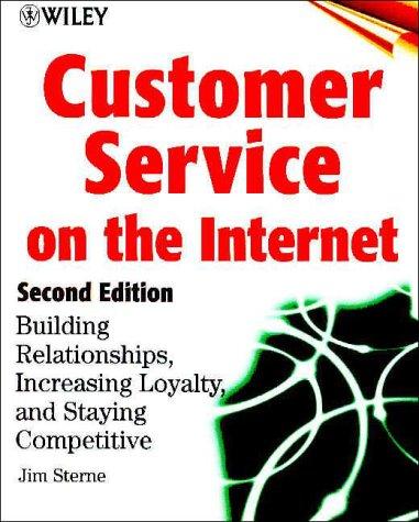 Cover for Customer service on the Internet