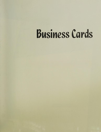 Cover for Biz Cards (Graphic Details)