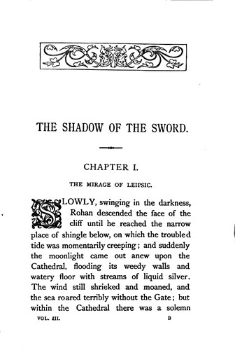 Cover for The Shadow of the Sword