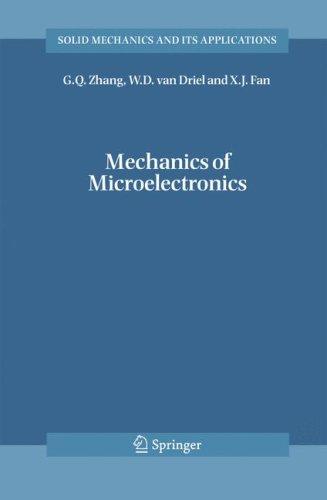 Cover for Mechanics of Microelectronics (Solid Mechanics and Its Applications)