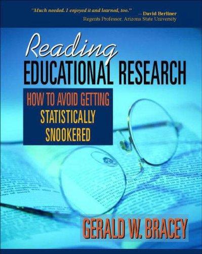 Cover for Reading educational research
