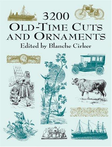 Cover for 3200 Old-Time Cuts and Ornaments