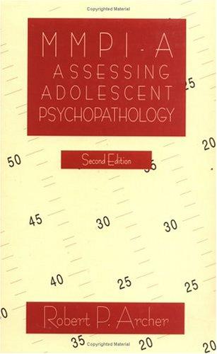 Cover for Mmpi-A