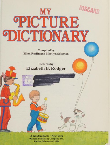 Cover for My picture dictionary