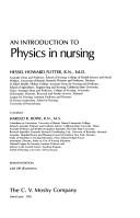 Cover for An introduction to physics in nursing
