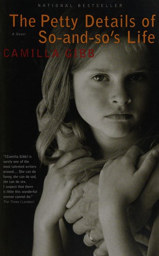 Cover for The petty details of So-and-so's life