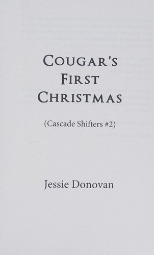 Cover for Cougar's first christmas