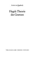 Cover for Hegels Theorie des Gesetzes
