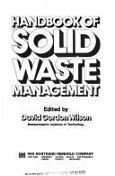 Cover for Handbook of solid waste management
