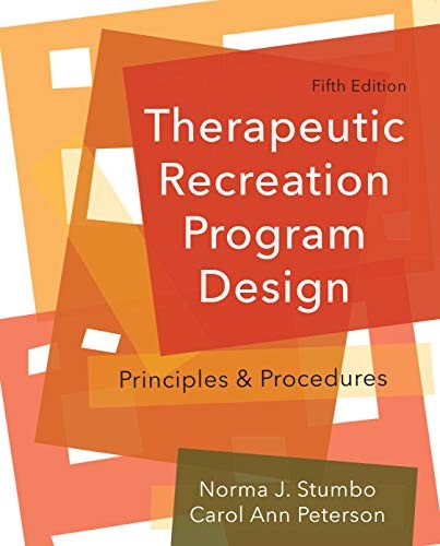 Cover for Therapeutic Recreation Program Design Principles and Procedures