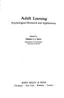 Cover for Adult learning