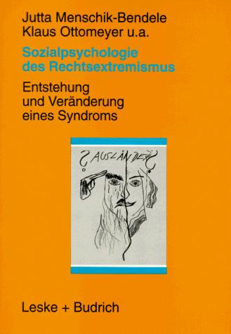Cover for Sozialpsychologie des Rechtsextremismus