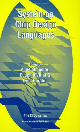 Cover for System on Chip Design Languages - Extended Papers