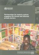 Cover for Partnerships for malaria control