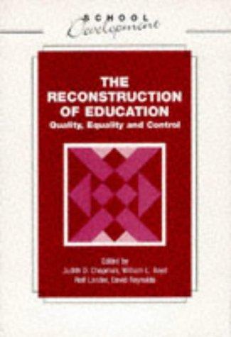 Cover for The Reconstruction of Education