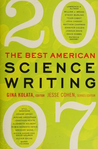 Cover for The Best American Science Writing 2007