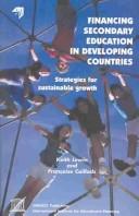 Cover for Financing Secondary Education in Developing Countries