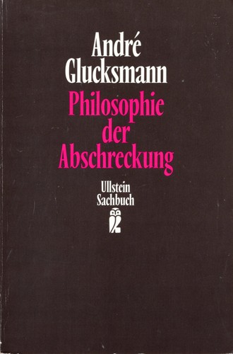 Cover for Philosophie der Abschreckung.