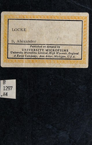 Cover for Locke