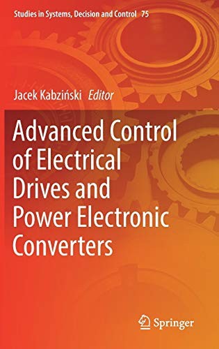 Cover for Advanced Control of Electrical Drives and Power Electronic Converters