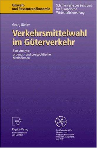 Cover for Verkehrsmittelwahl im Güterverkehr