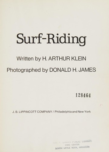 Cover for Surf-riding.