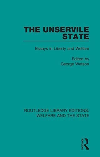 Cover for Unservile State