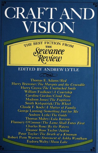 Cover for Craft and vision