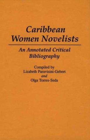 Cover for Caribbean women novelists
