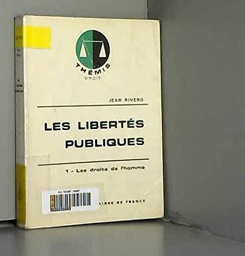 Cover for Les libertés publiques