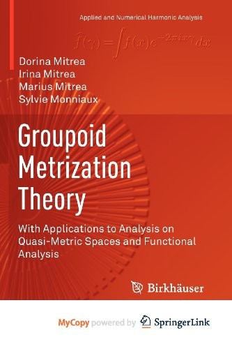 Cover for Groupoid Metrization Theory