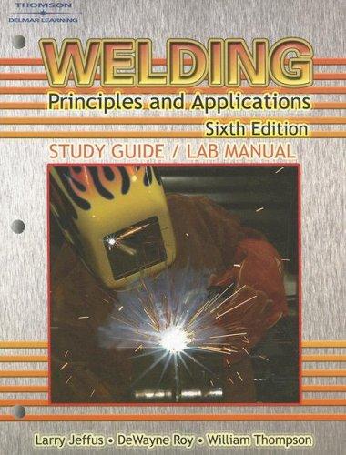 Cover for Welding Principles & Applications Study Guide/ Lab Manual