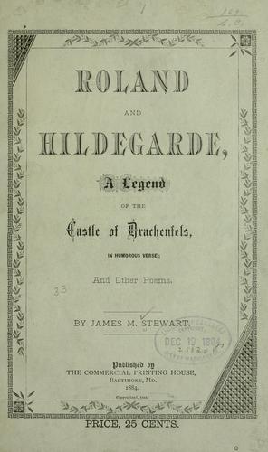 Cover for Roland and Hildegarde